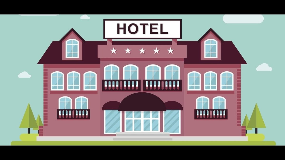 Отель иллюстрация