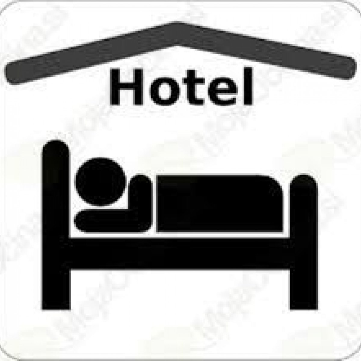 Гостиница схематично