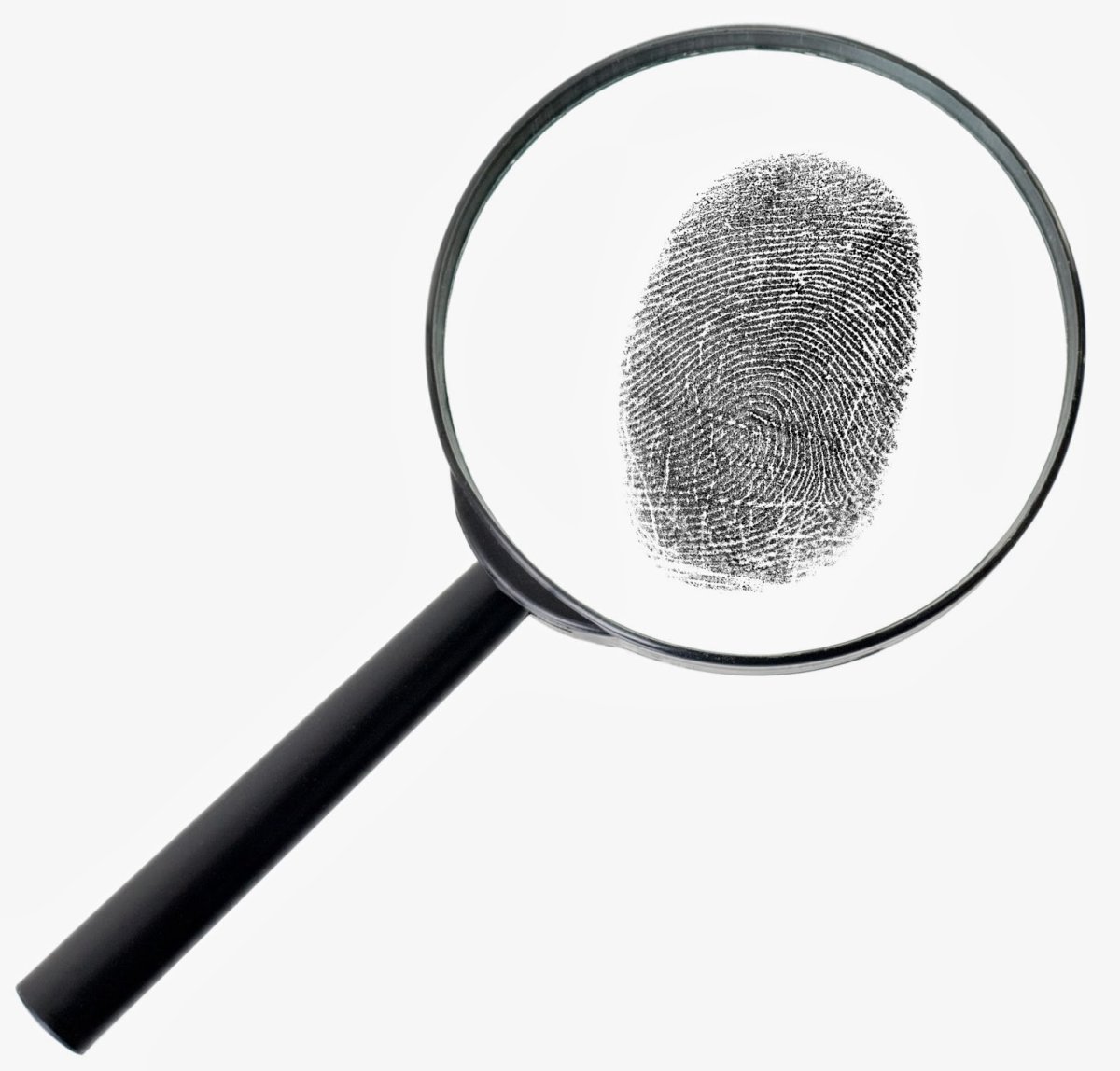 Лупа и Отпечатки пальцев