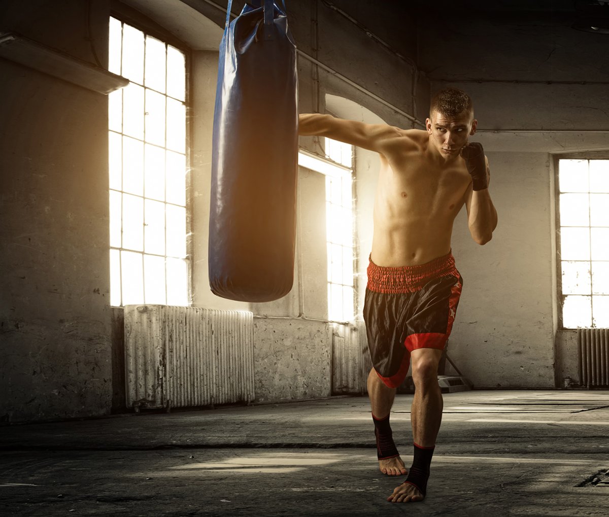 Девушка боксер