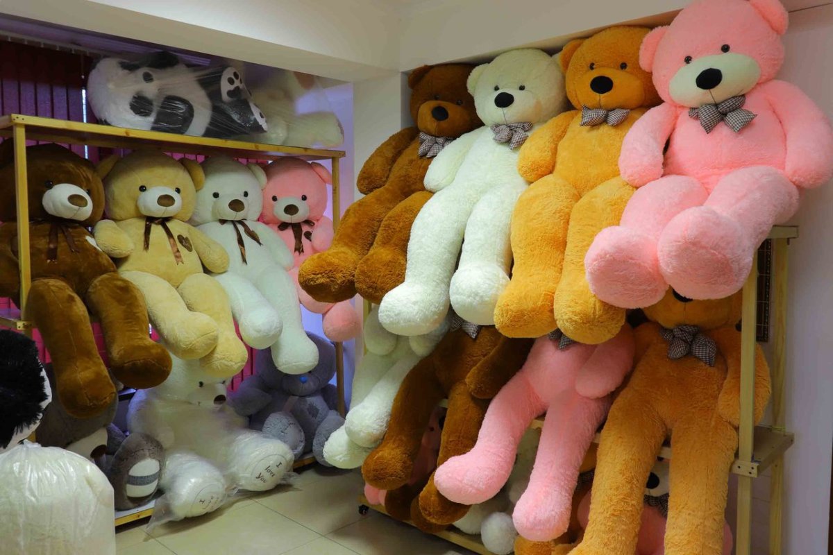 Витрина для мягких игрушек