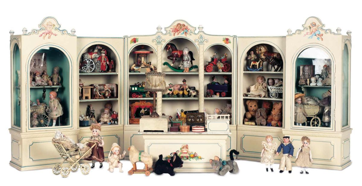 Витрина магазина для детей