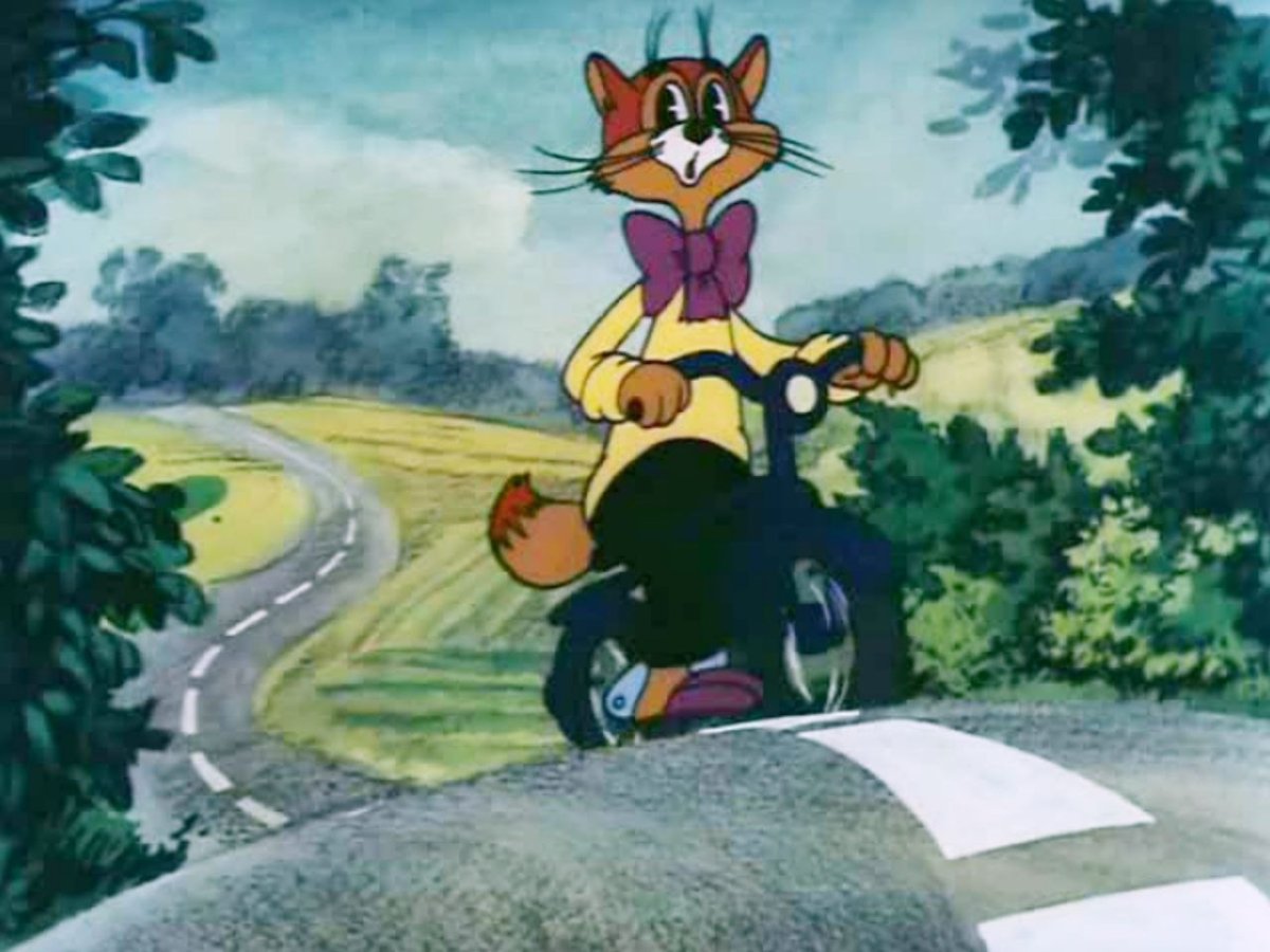 Кот Леопольд озверин