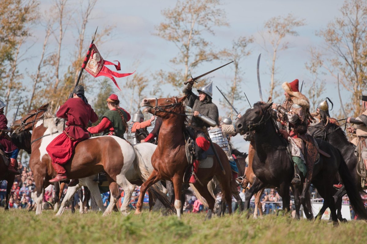 Военно-исторический фестиваль «поле Куликово» в Тульской области