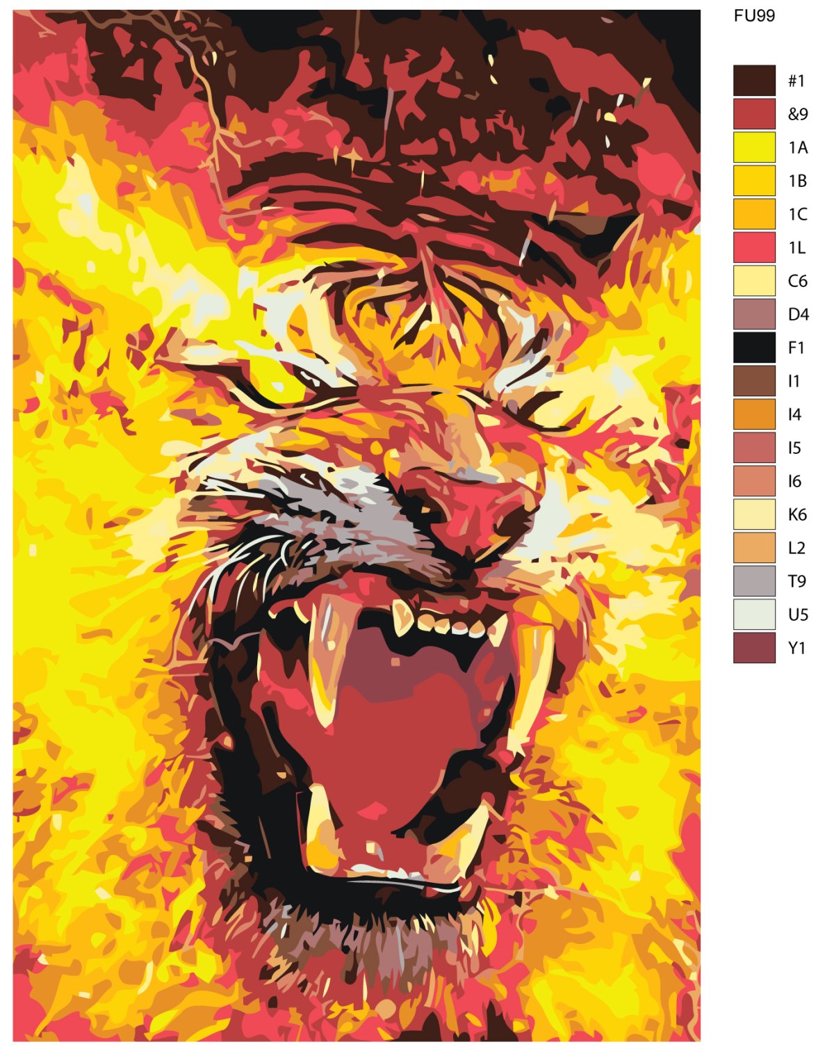 Тигрица в огне