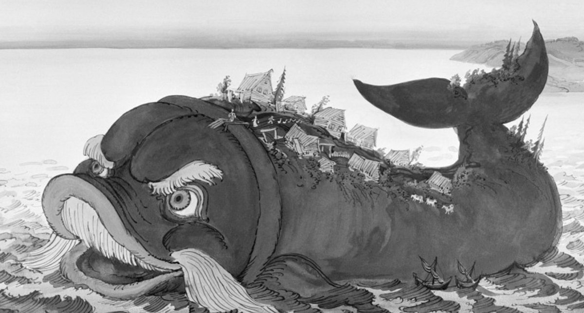 Чудо-юдо рыба-кит мультфильм