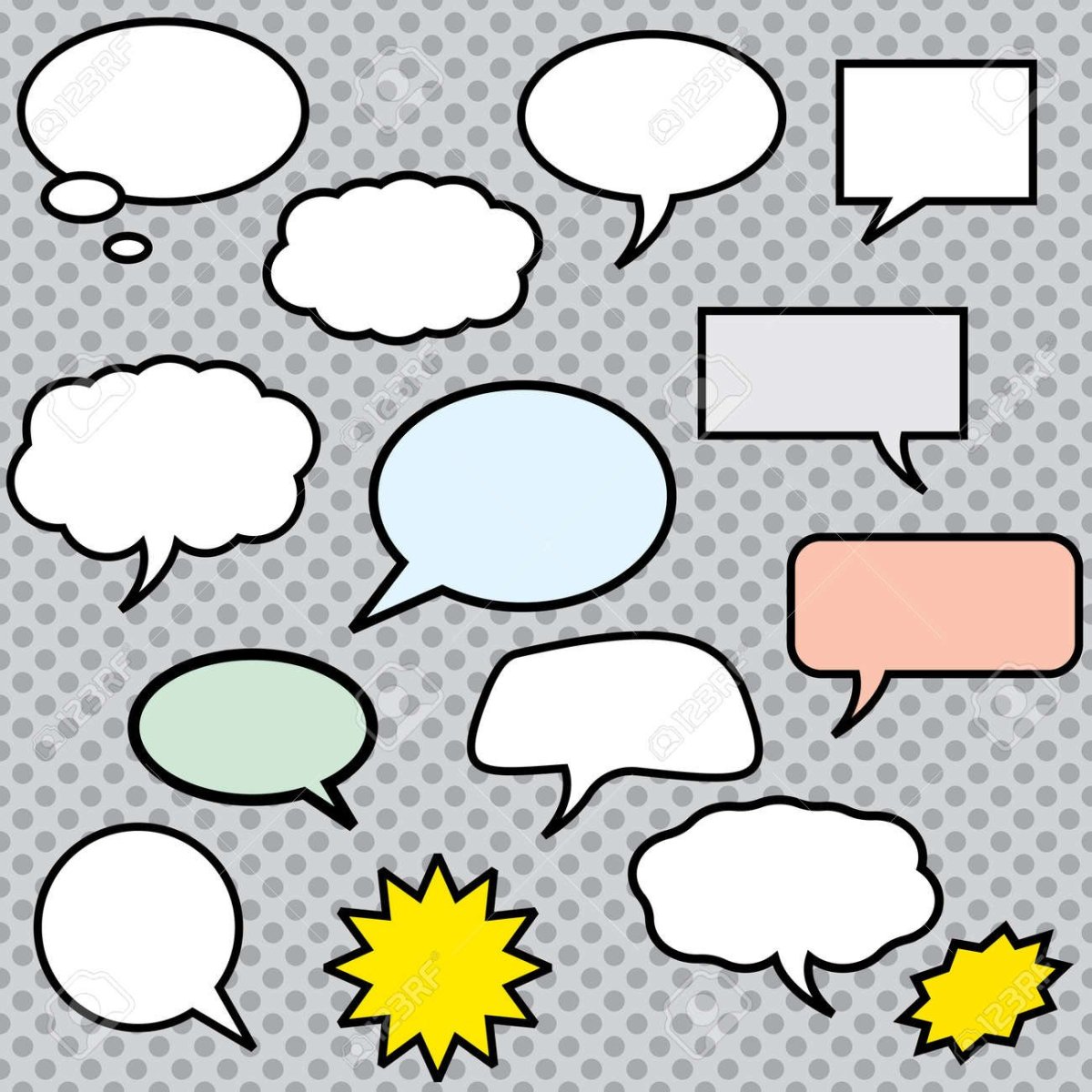 Облачко речи комикс