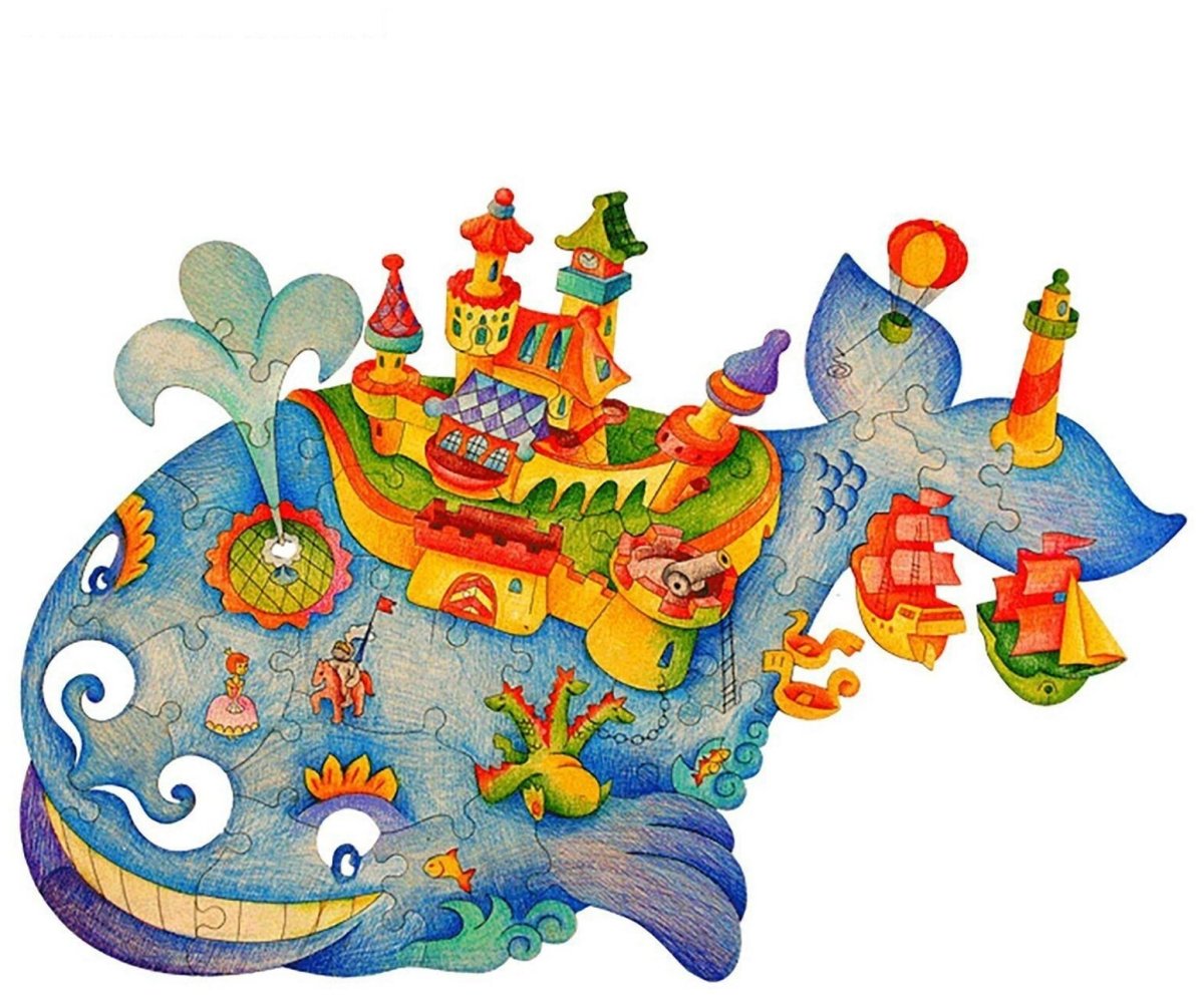 Конек горбунок рыба кит