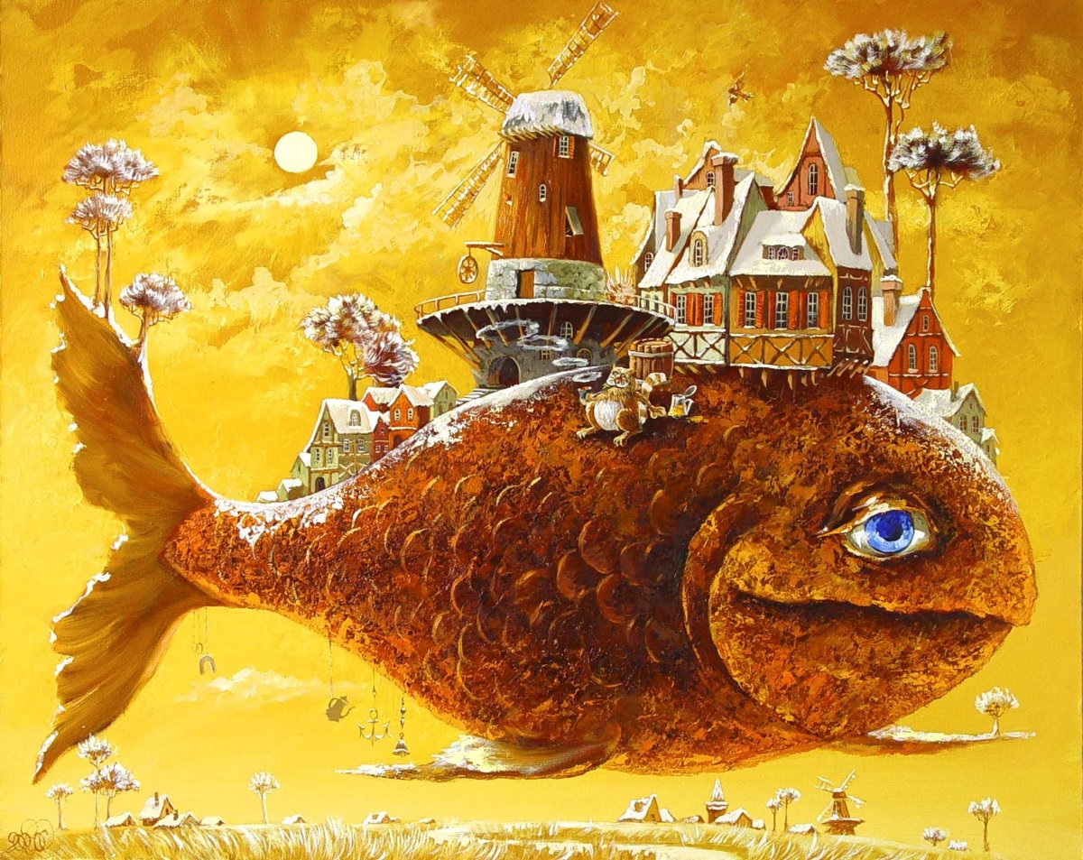 Чудо-юдо рыба-кит мультфильм