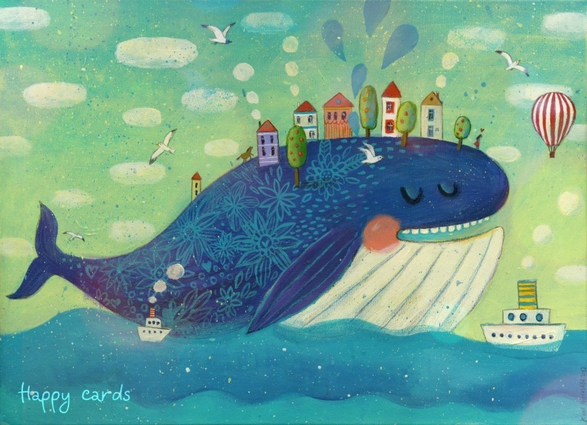 Чудо юдо рыба кит керамика