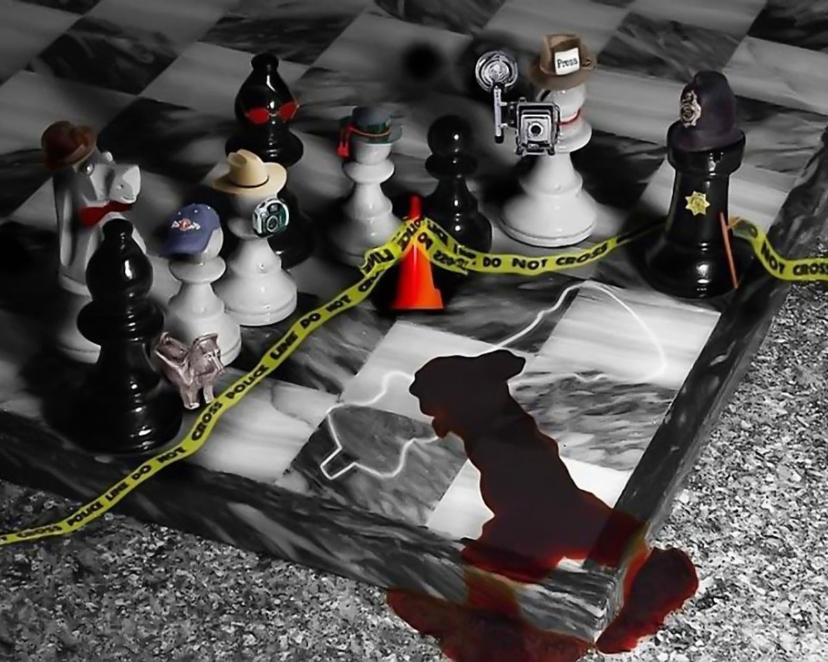 Люди на шахматной доске