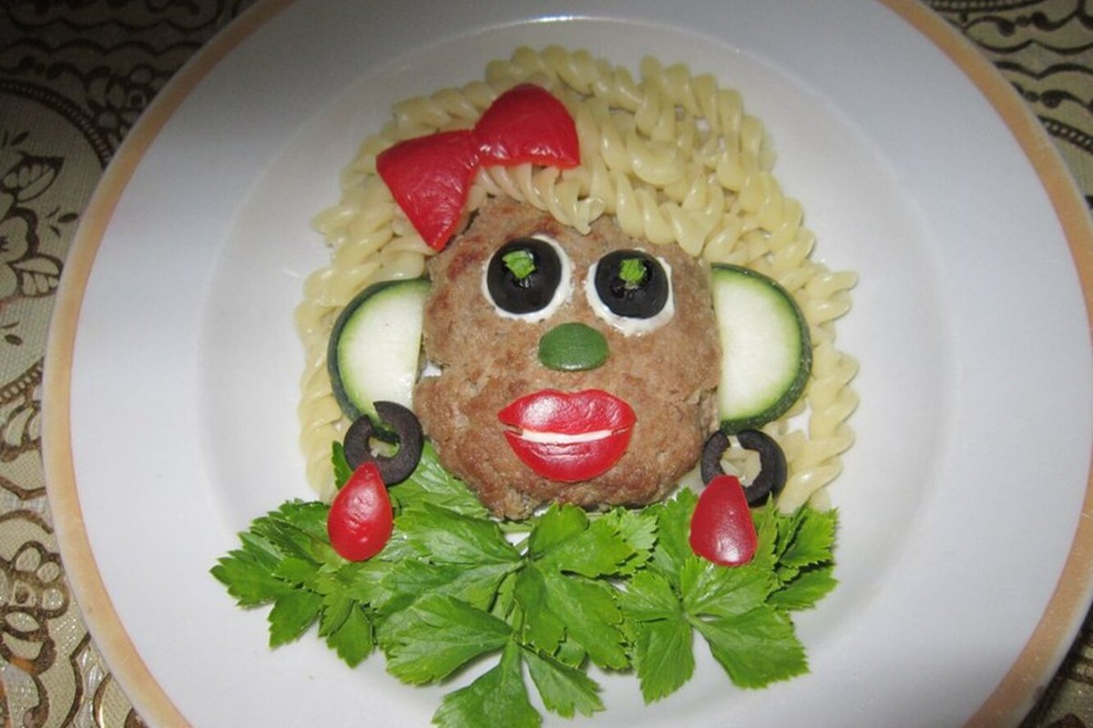 Пюрешка с котлеткой