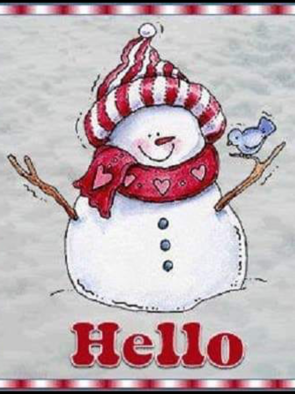 Веселый Снеговик