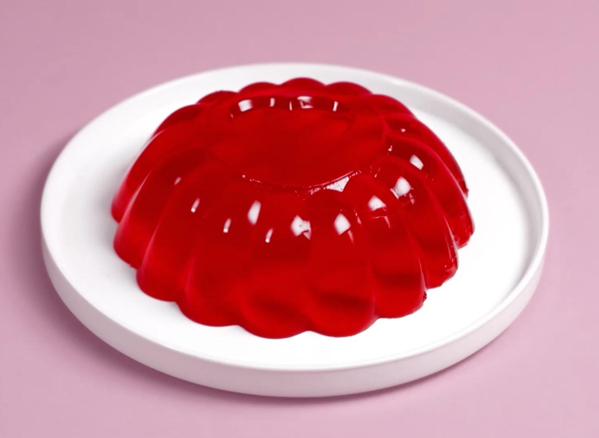 Желе на прозрачном фоне