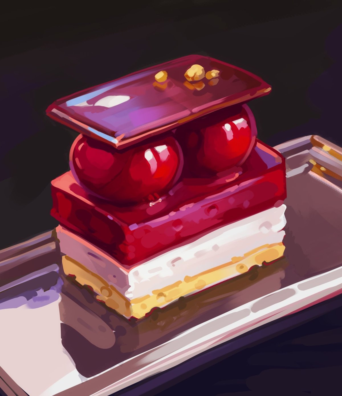 Малиновое желе