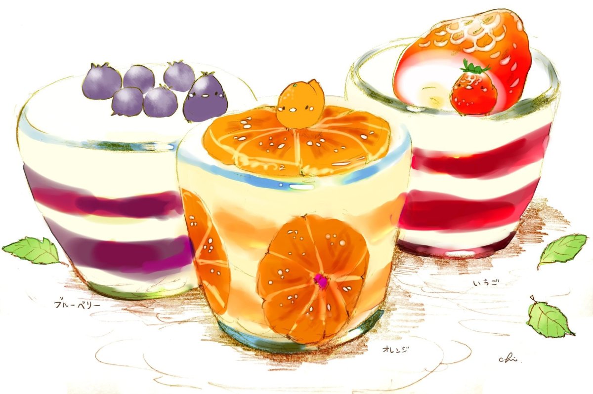 Десерт иллюстрация