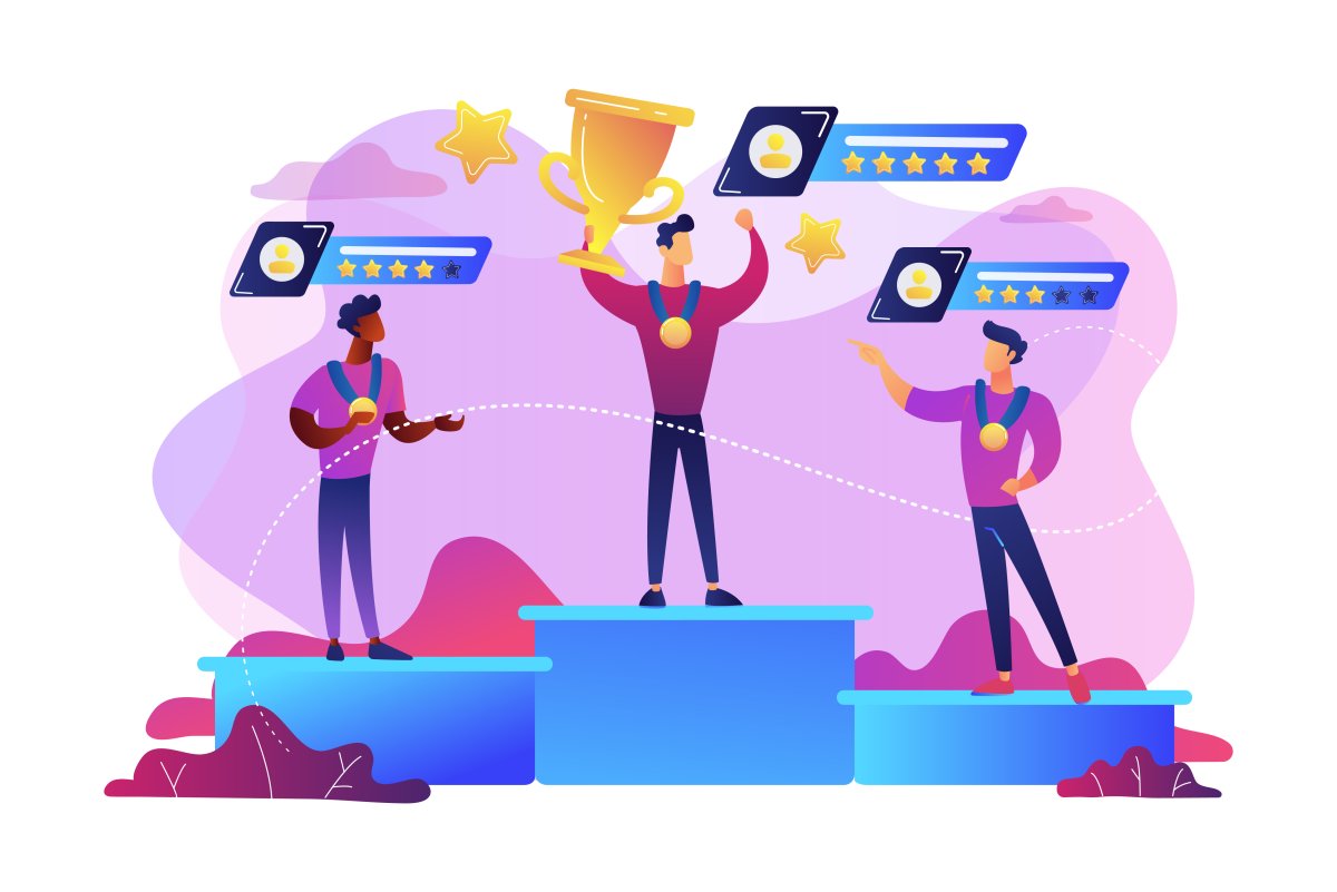 Достижения на прозрачном фоне