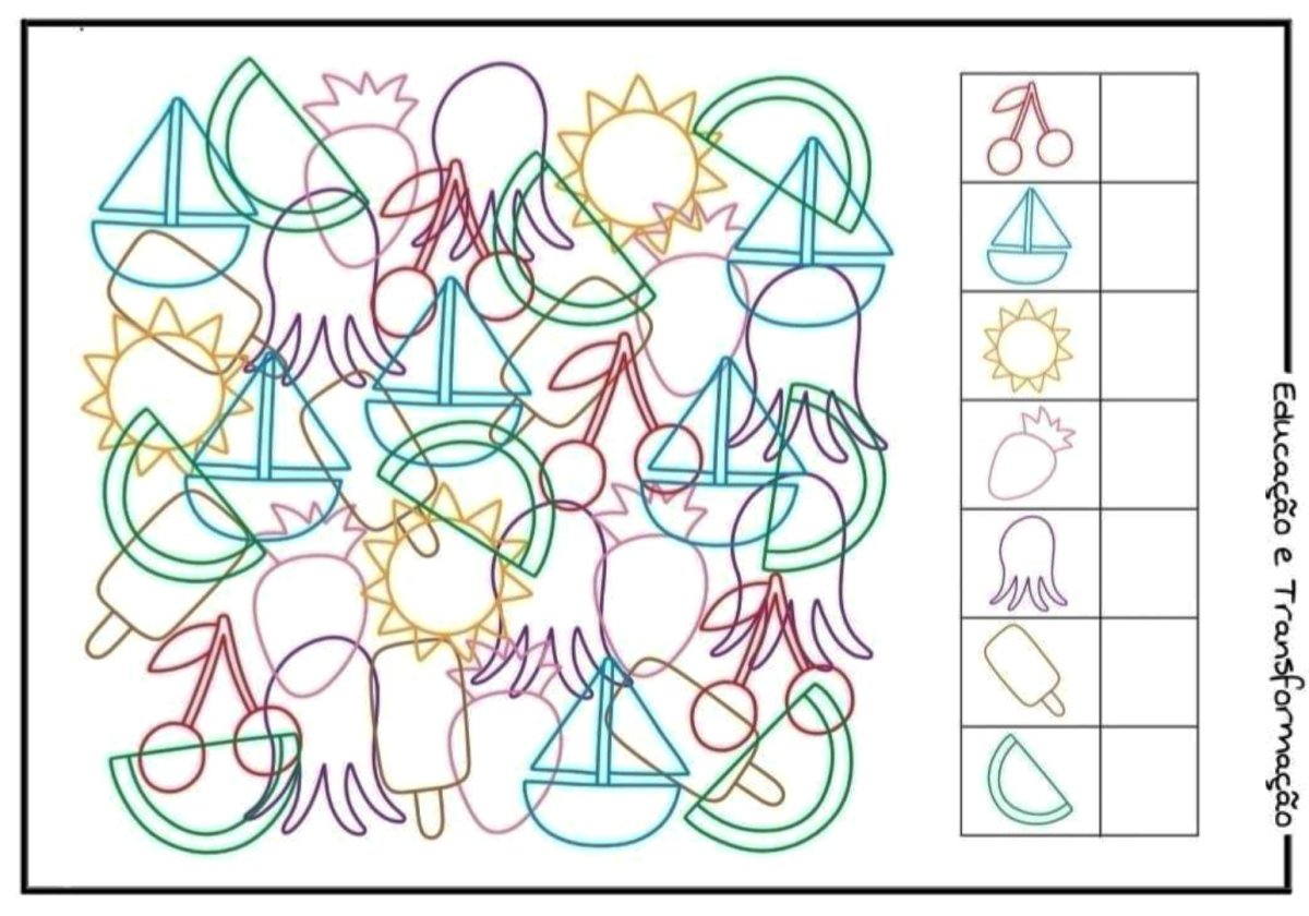 Задания на зрительное восприятие для дошкольников