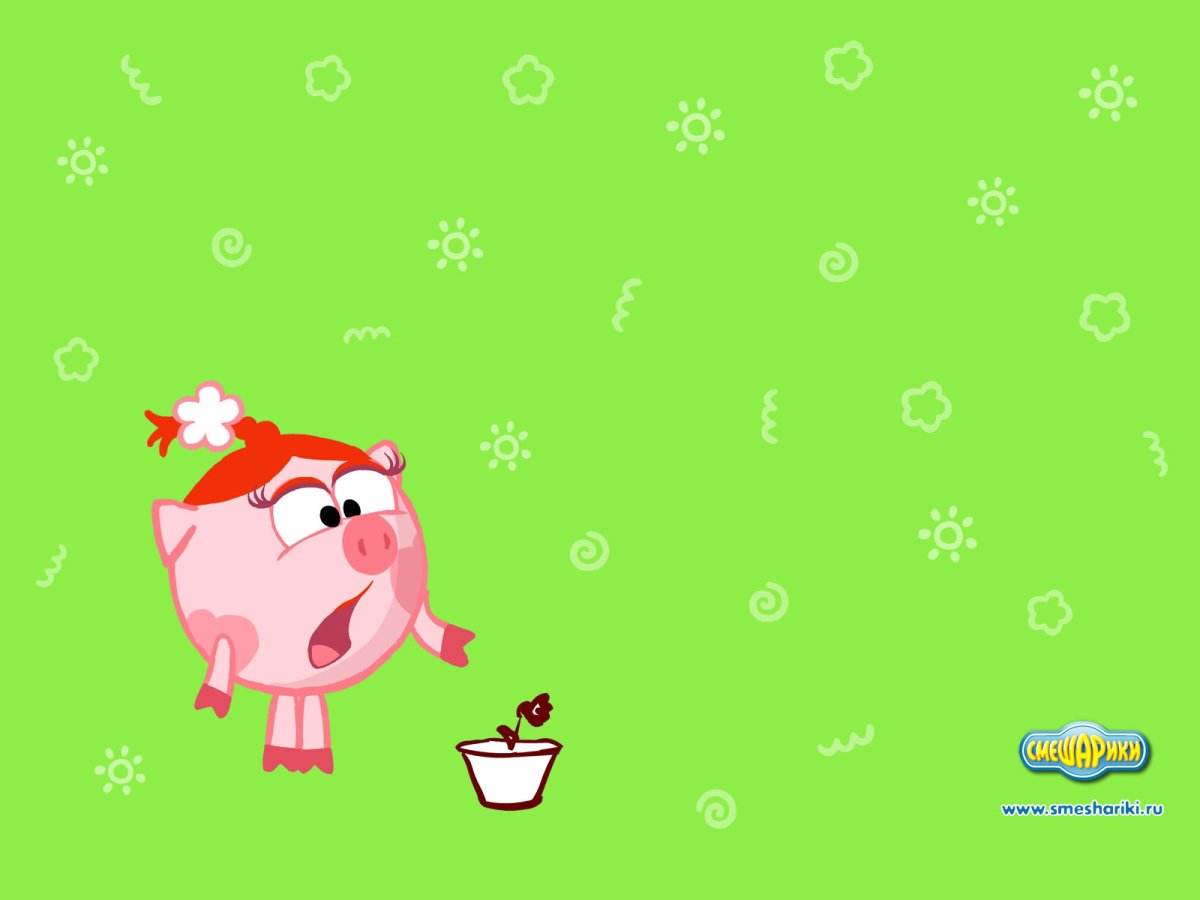 Обои на рабочий стол Смешарики