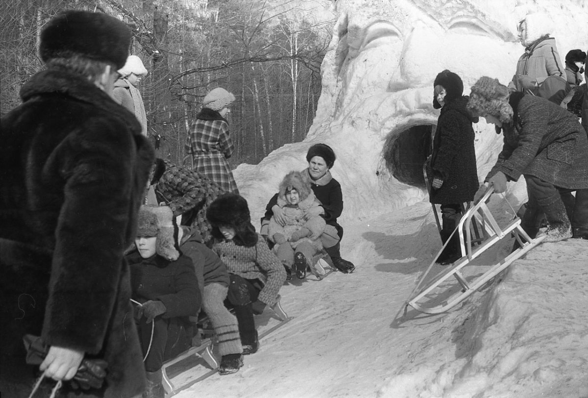 Катание на коньках СССР