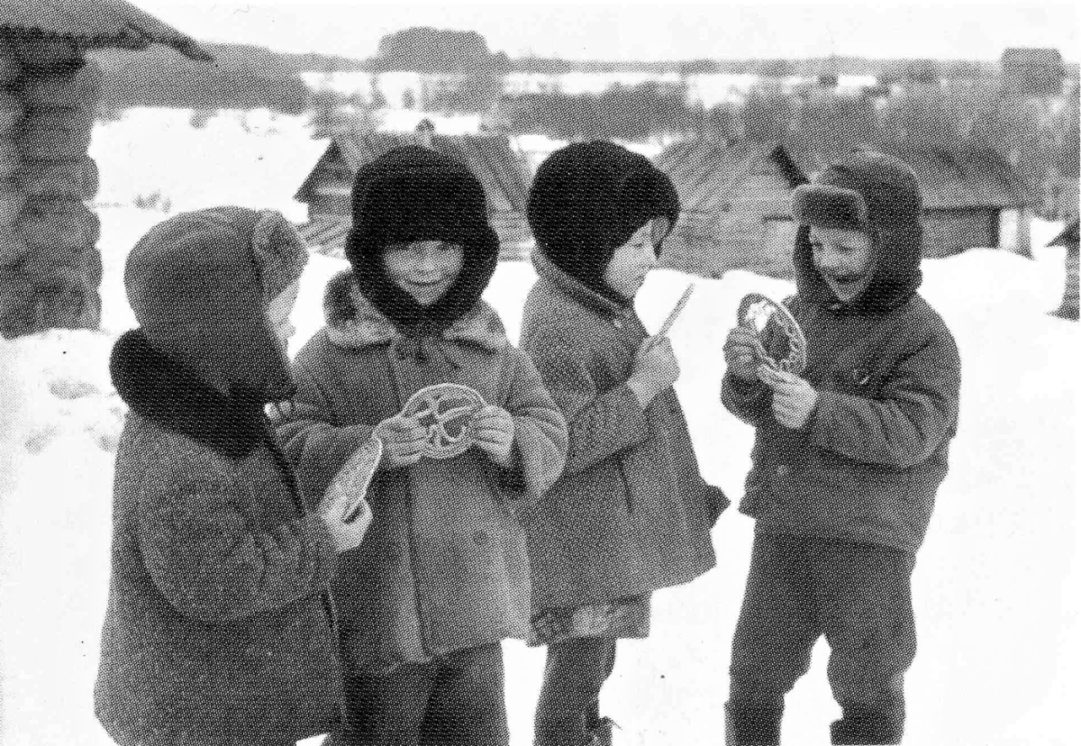 Счастливое советское детство зима