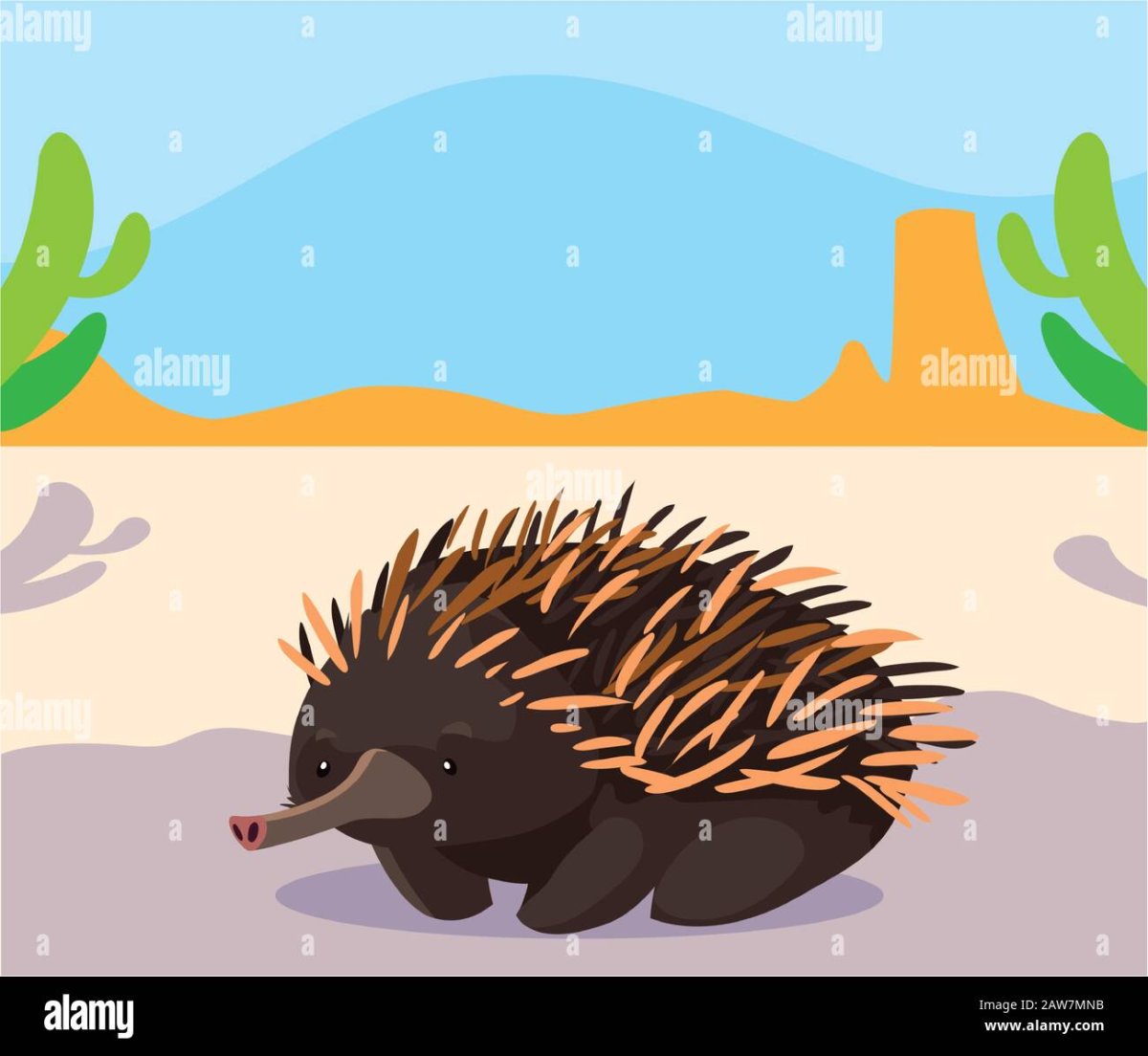 Ехидна вектор