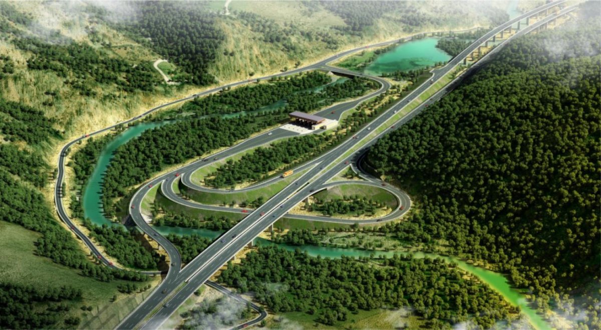 Черногория Автобан бар-Боляре