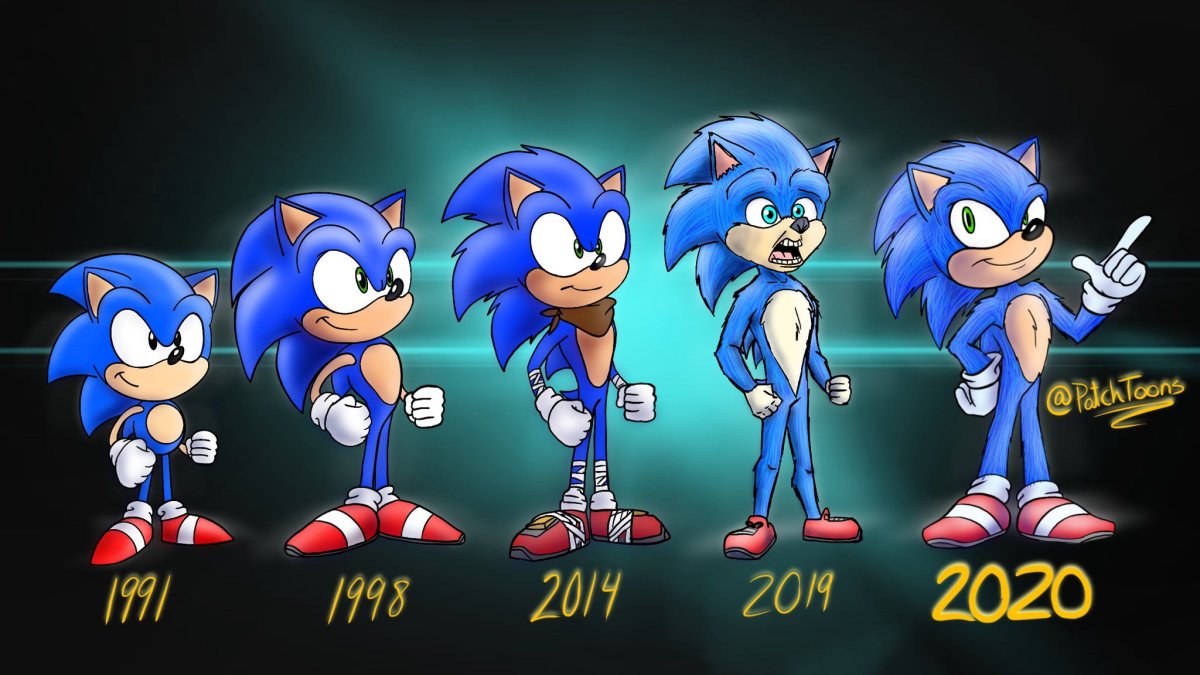 Соник Эволюция