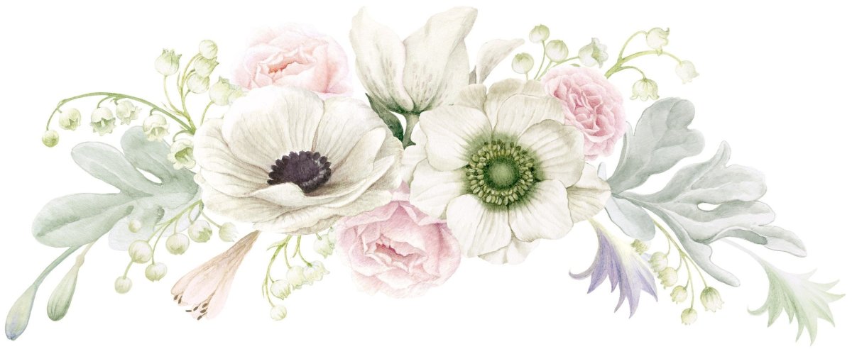 Узор цветочный угловой