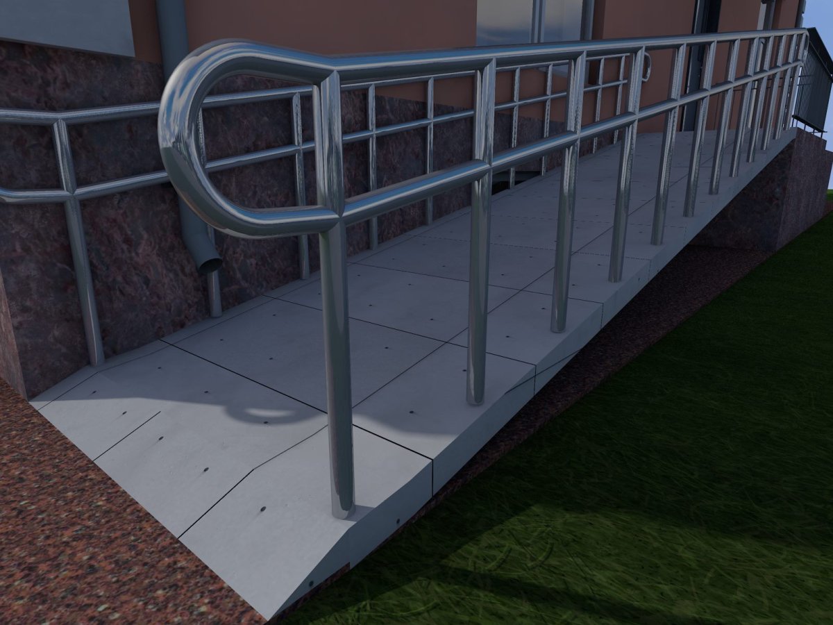 Пандус в отеле