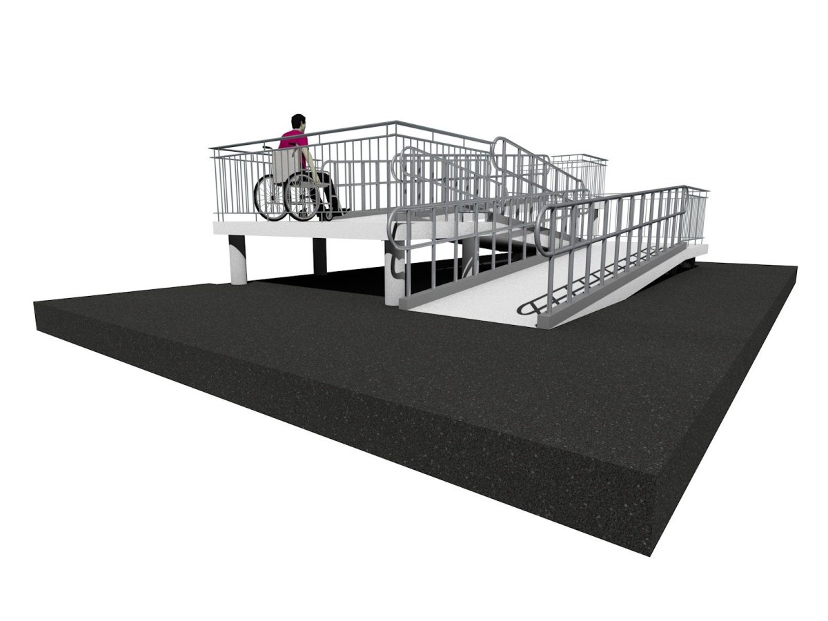Пандус рампа 2т