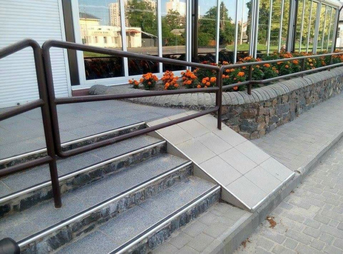 Пандусы в Европе