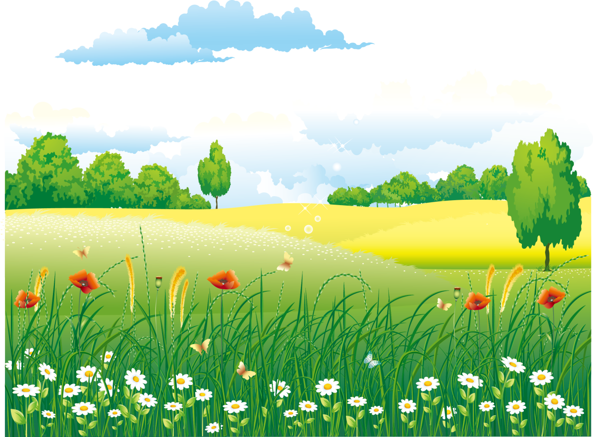 Луг для детей