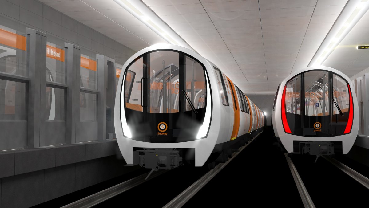 Вагон вид спереди