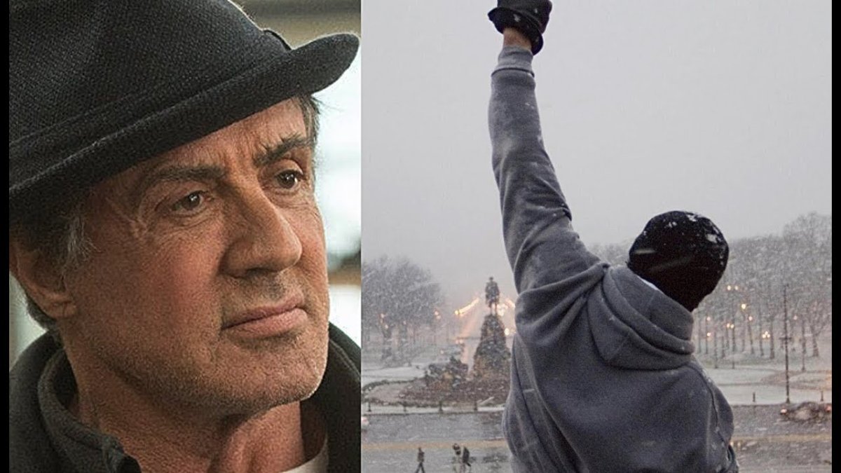 Рокки Бальбоа руки вверх