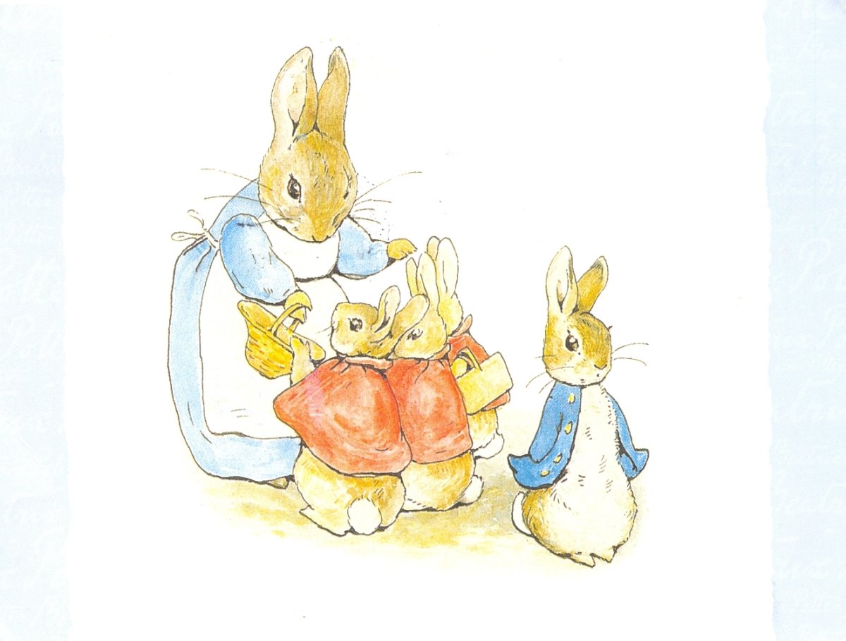 Беатрис Поттер иллюстрации