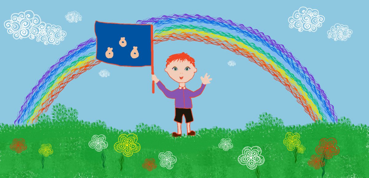 Счастливые дети на планете