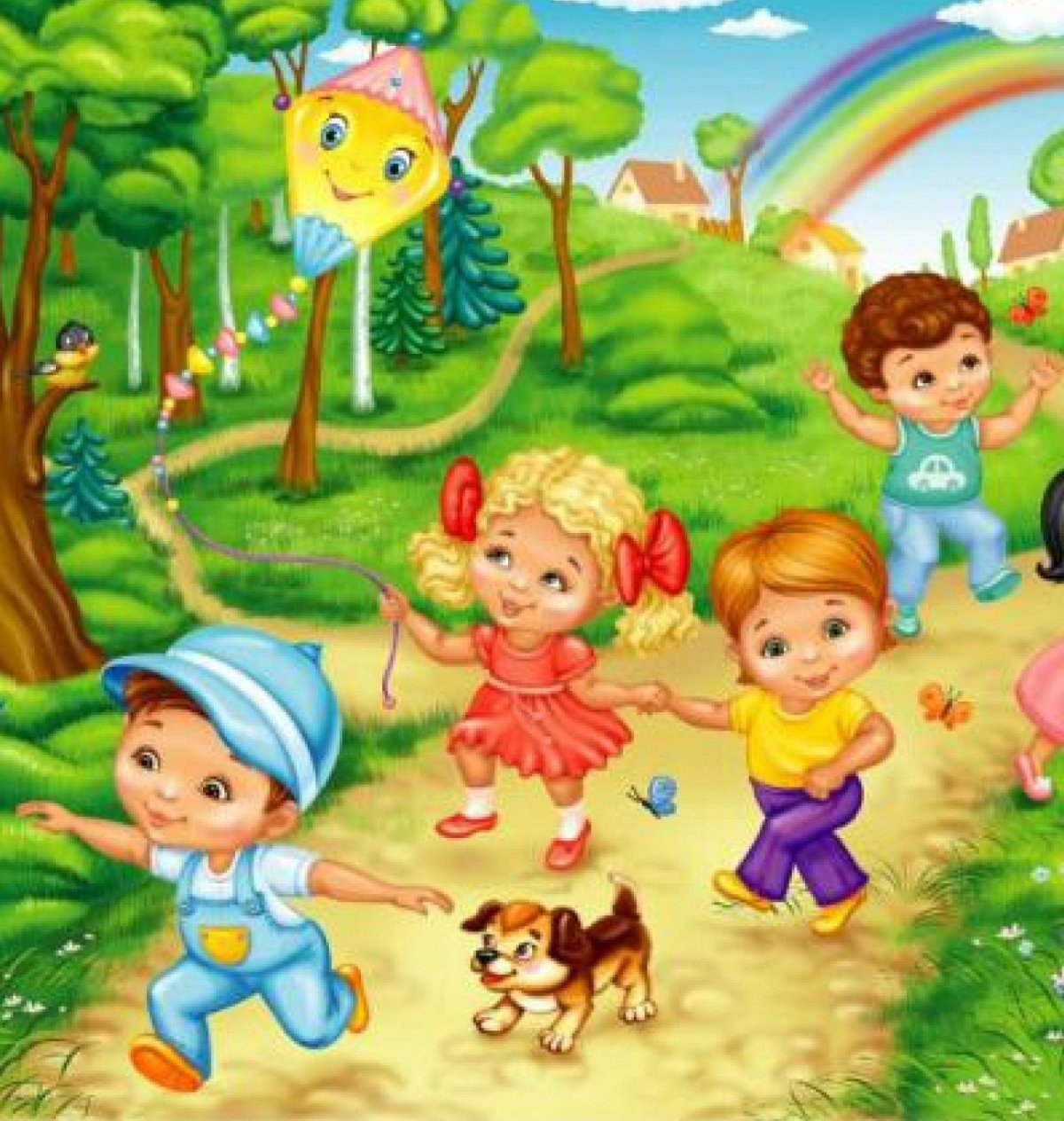 Рисунок на тему вместе весело шагать