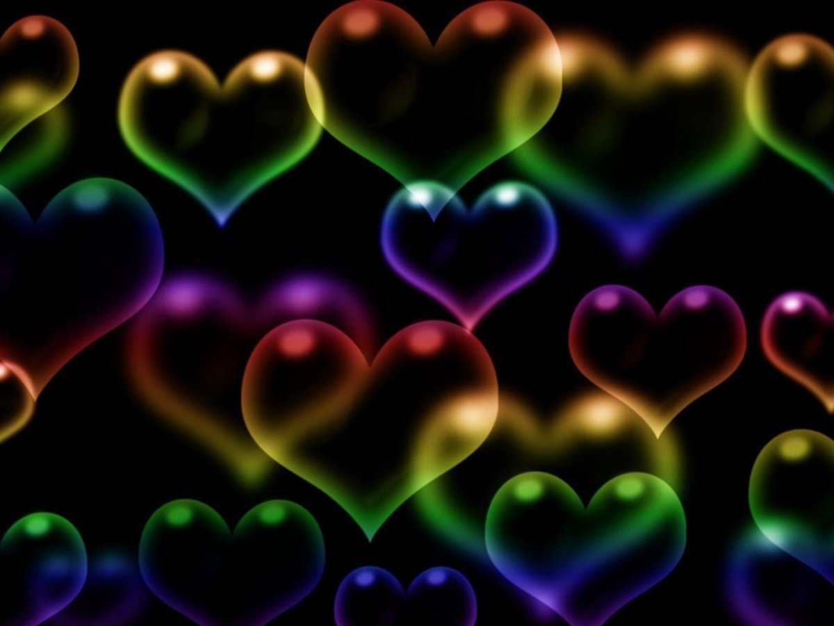 Красивые сердечки