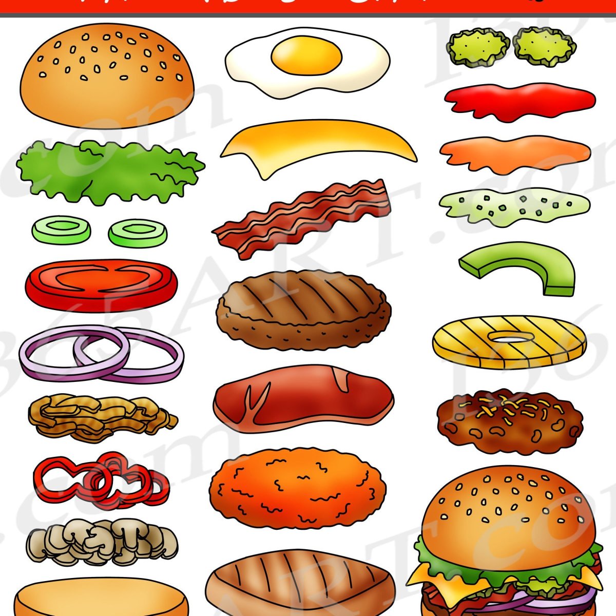 Игры для детей бургер