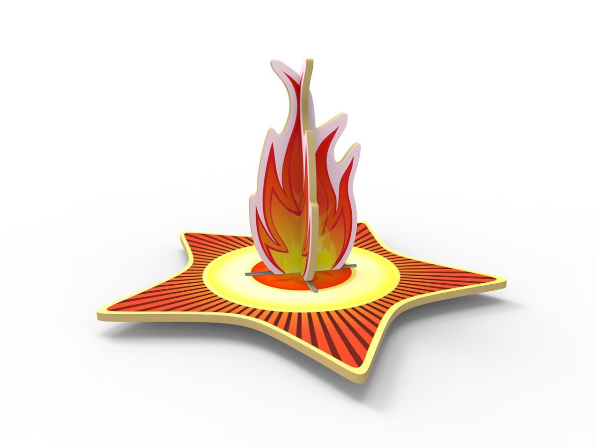 Огонь для декораций