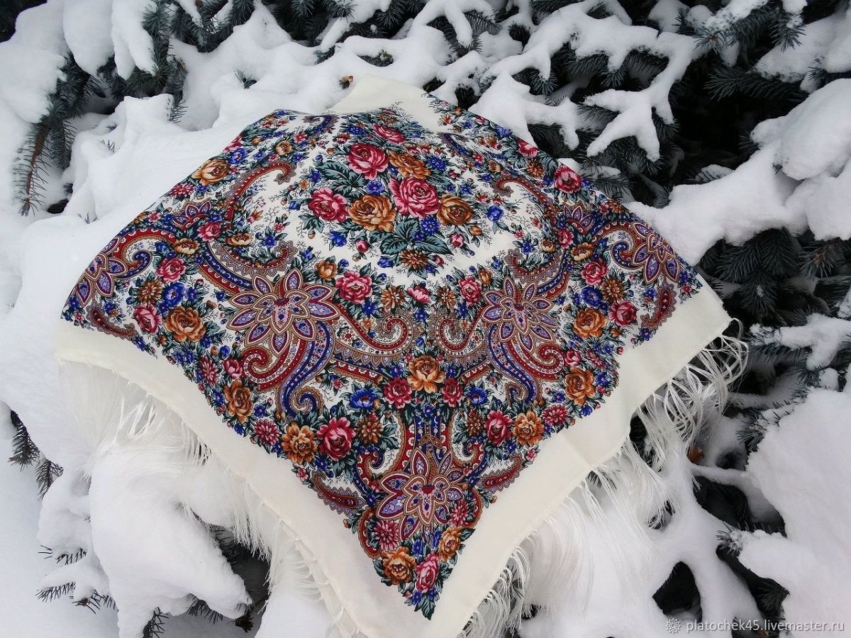 Платок Лира Павлопосадский