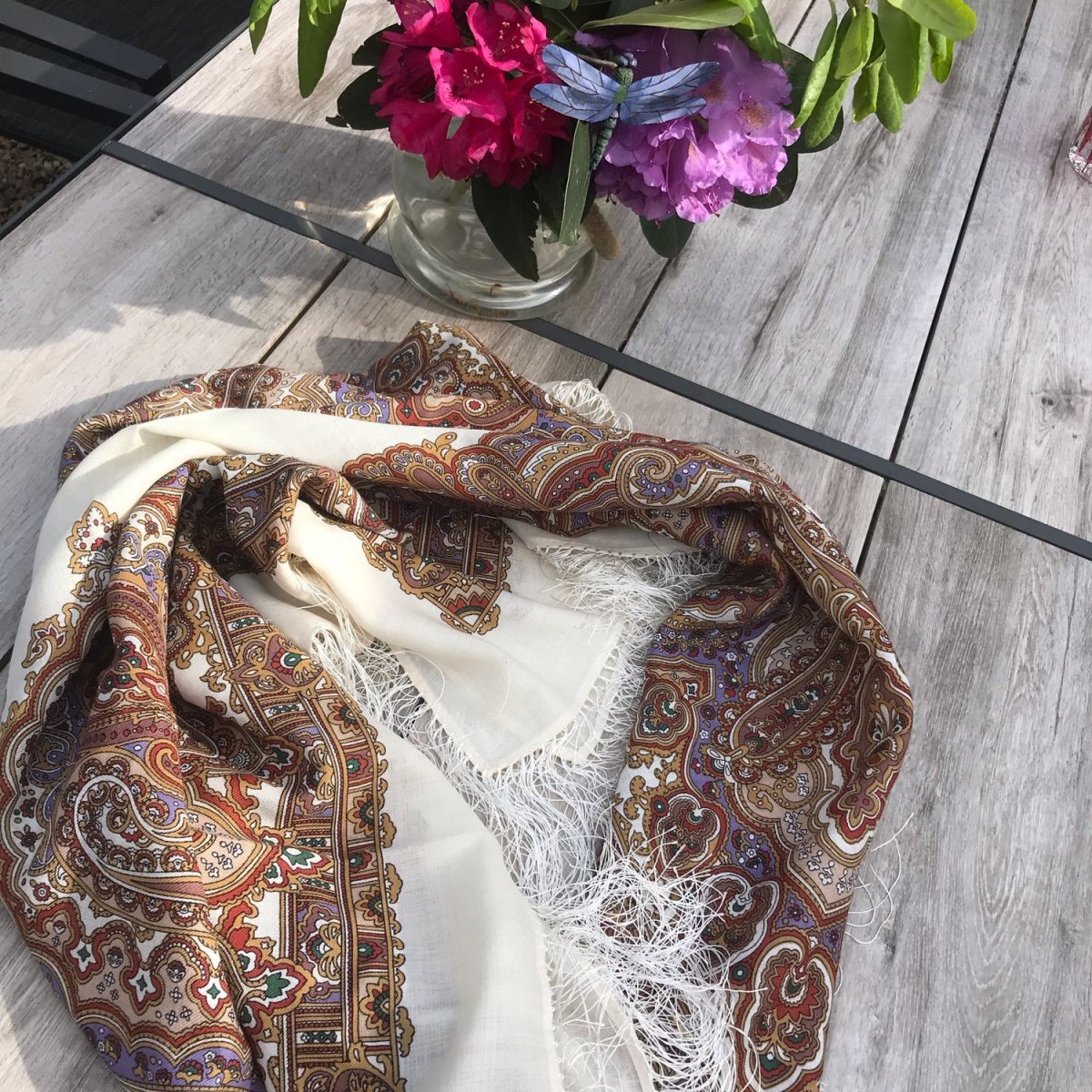 Павлопосадский платок Отрада