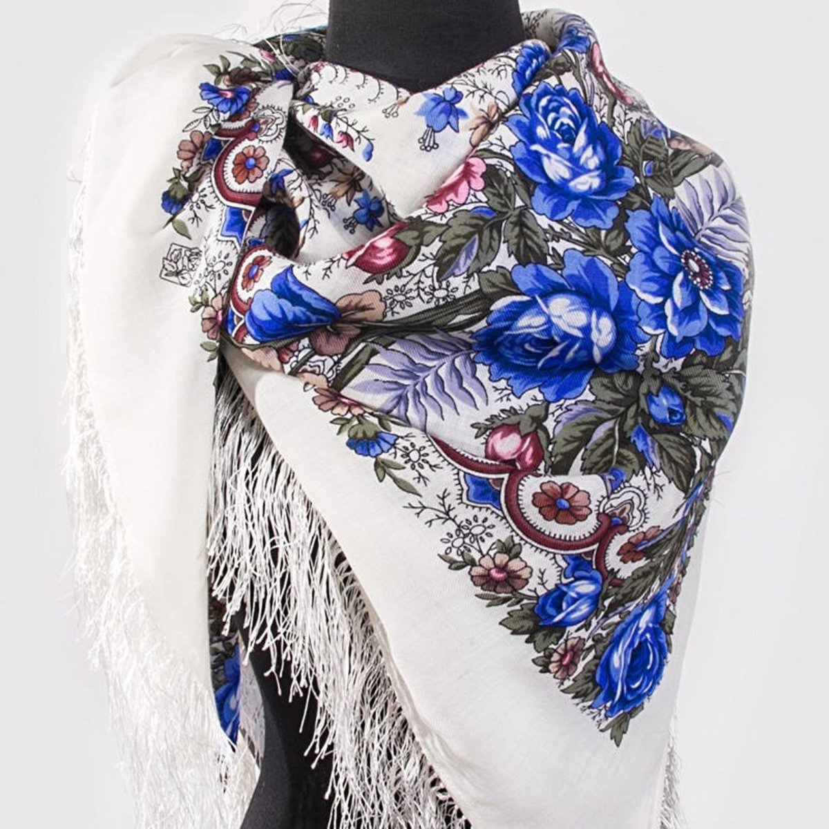 Павловопосадский платок Весеннее утро