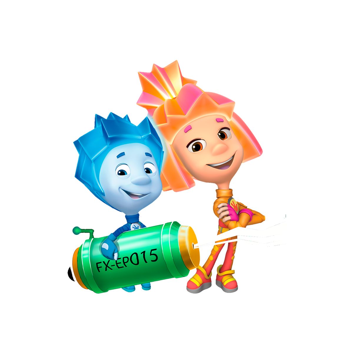 Фиксики Симка и Нолик