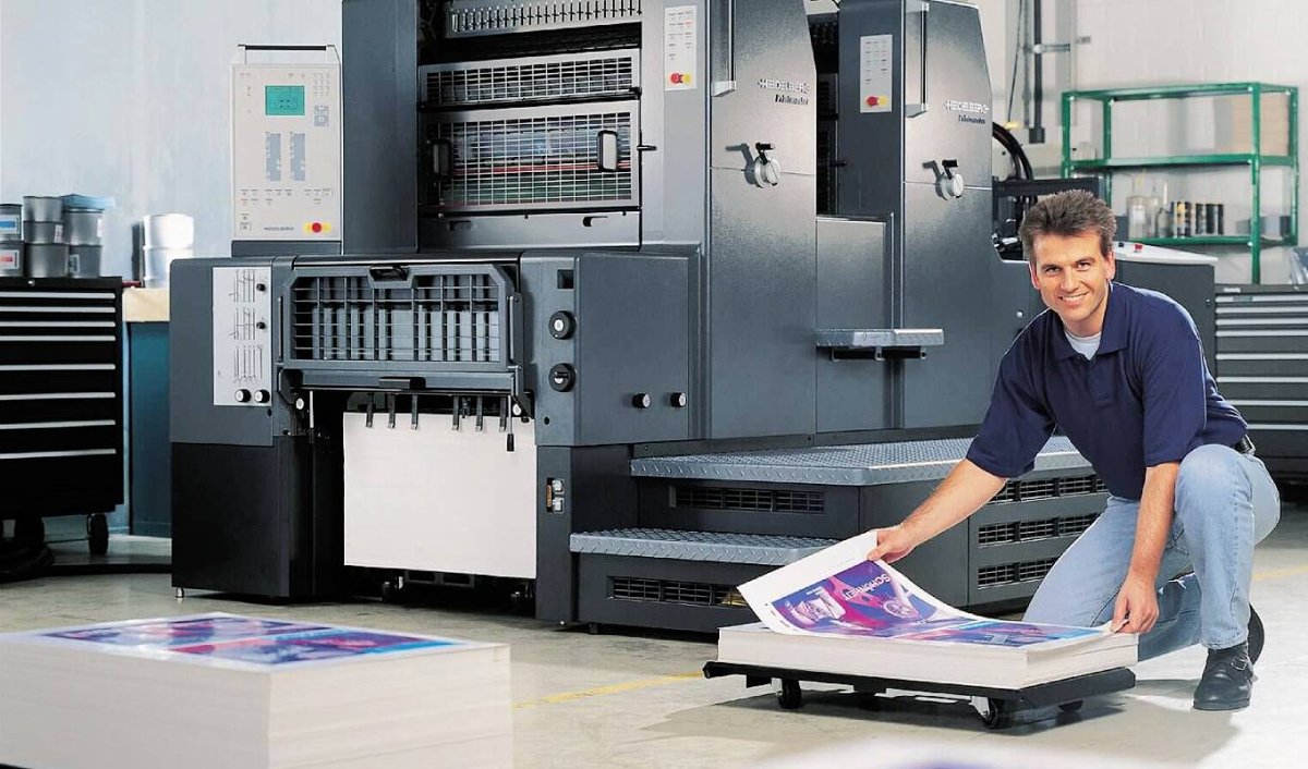 Производственный цех рекламного агентства