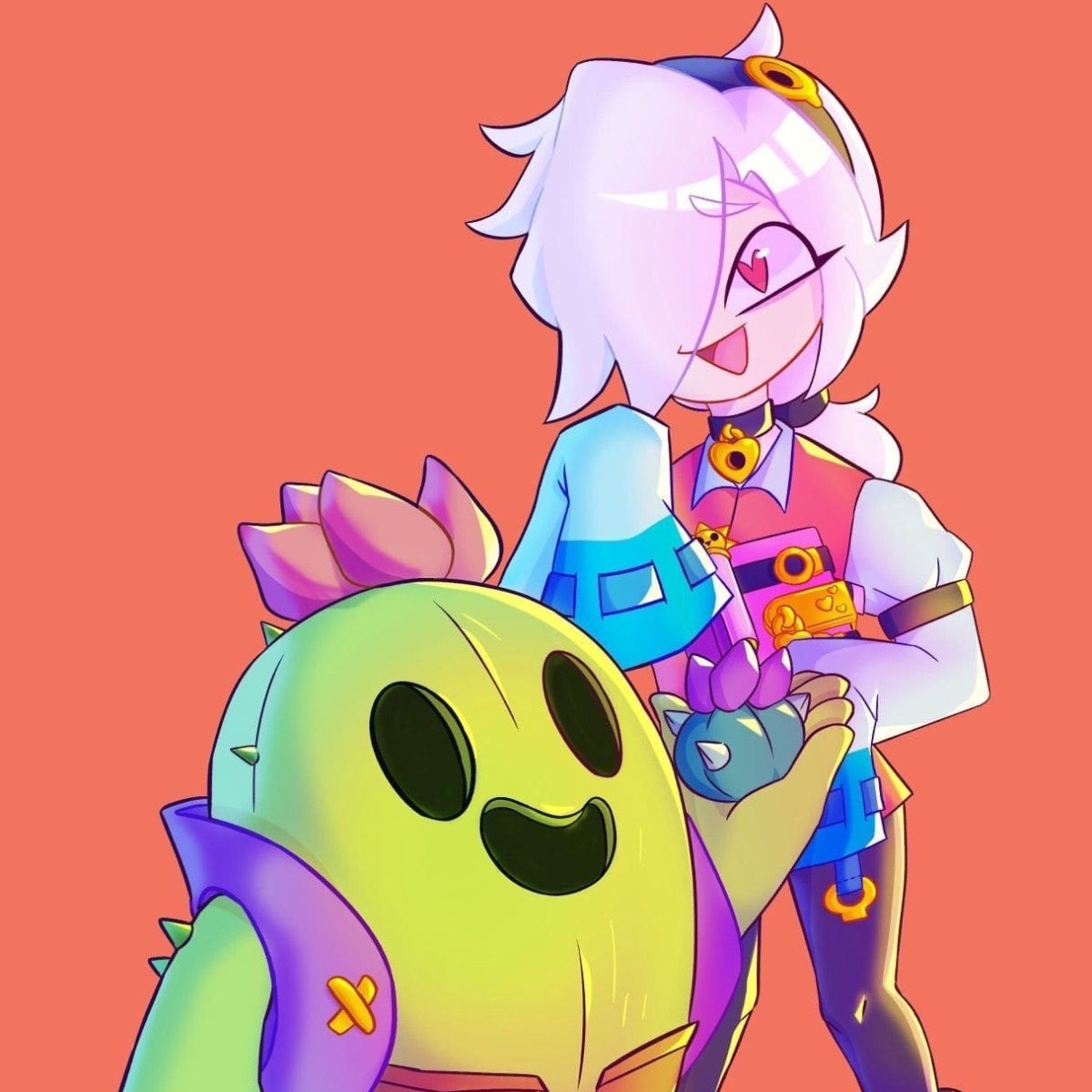 Арты Браво старс Колетт и Спайк