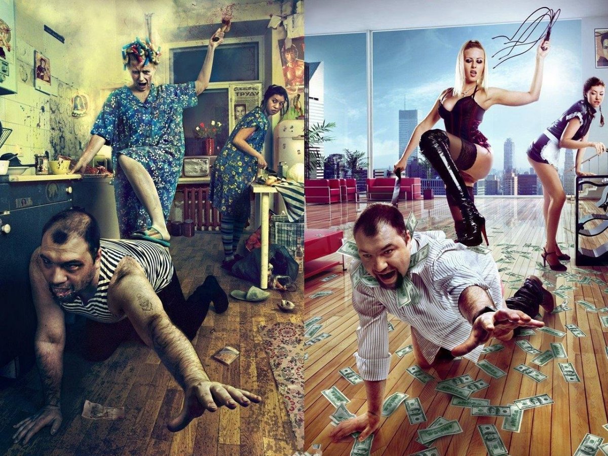 Маникюр смешно