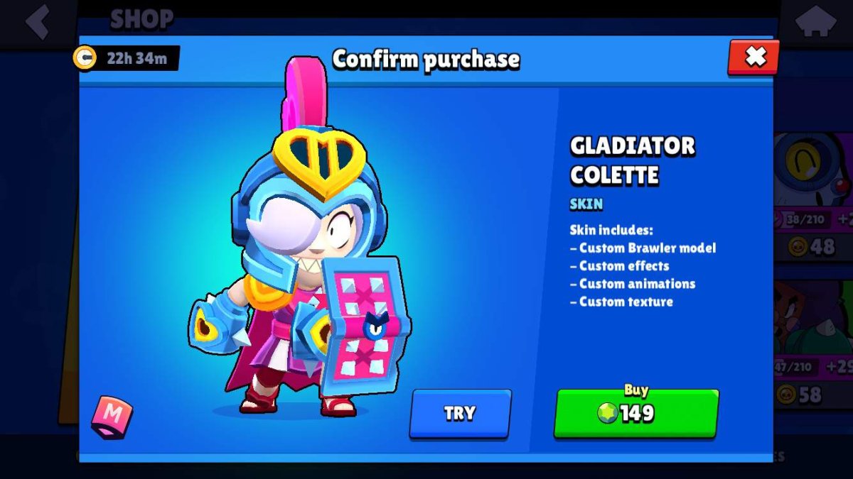 Гладиатор Коллет Браво старс