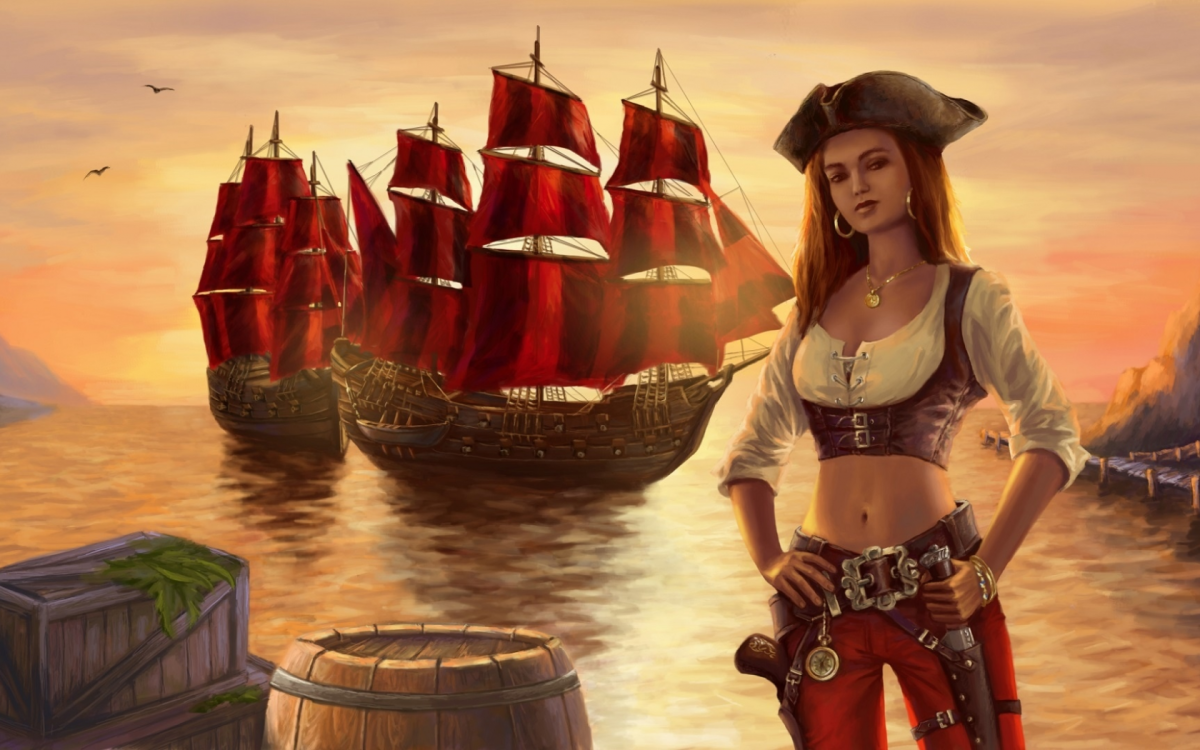 Современные пираты арт